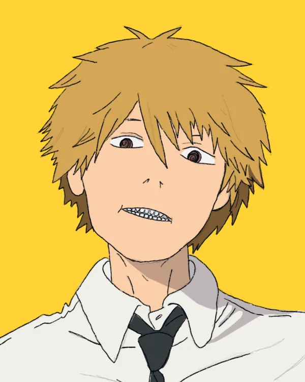 An art piece of Denji by rulkimi.